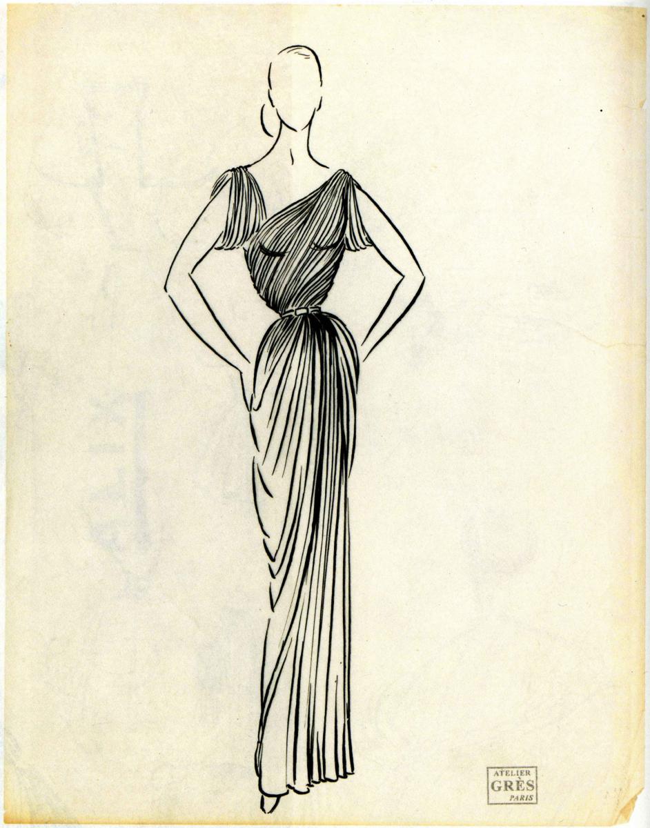 Madame Grès tekening 1948.jpg