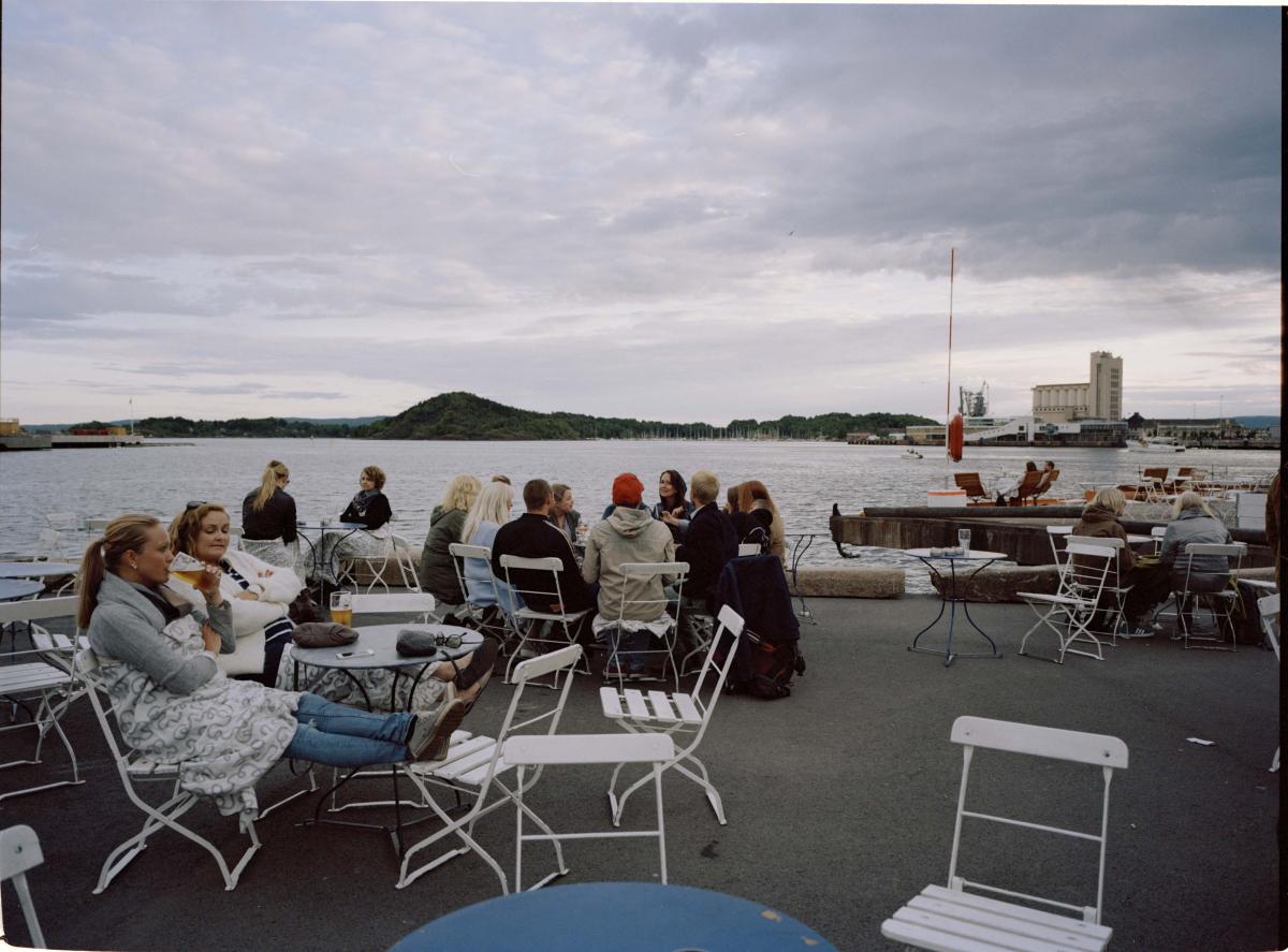 De fjord van Oslo. Copyright Marleen Daniels